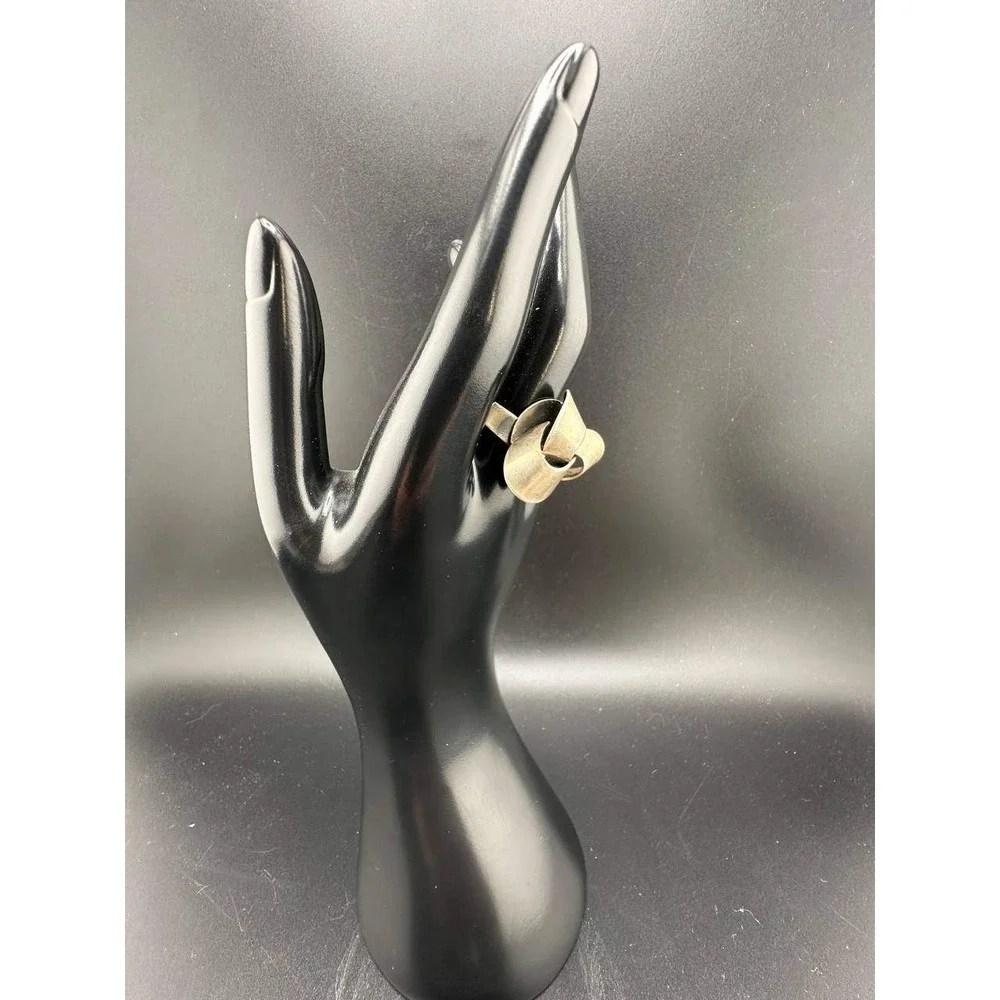 David Andersen Norway Sterling 925S Modernist Ring 051 (54)